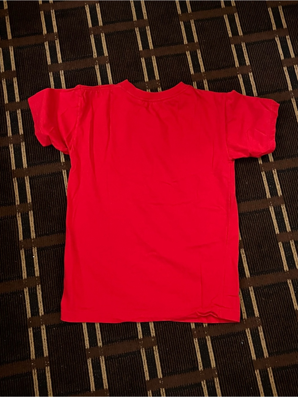 Vintage Women’s St Lucia West Indies Red Tshirt Small S M Sports 100% Cotton 796 - Picture 4 of 4